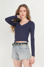 Blue Lowkey Loud Top