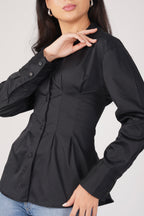 The Cinch Shirt - Black